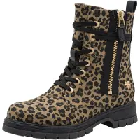 Marco Tozzi Schnürstiefel Braun
