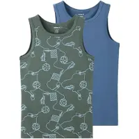 Name it 2-pack Biobaumwoll Tanktop