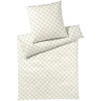 JOOP! Flanell Bettwäsche Soft Cornflower cream 135x200 cm + 80x80 cm