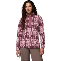 Columbia Women's Benton Springs Printed 1/2 Snap Fleece antique mauve, sketchup (551) M