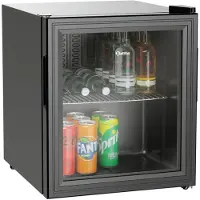 Bartscher Glastürkühlschrank 46 46L D Ed-Gitterablage 5 Temperaturstufen
