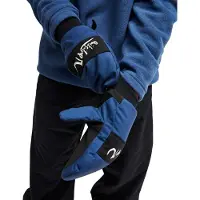 Quiksilver Snowboardhandschuhe "Method", Herren, Gr. L, blau (schwarz denim), Obermaterial: 62% Polyurethan, 38% Polyester., Handschuhe Snowboardhandschuhe