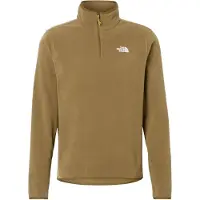 The North Face Herren Glacier 1/4 Zip Fleecepullover Caraway Seed L