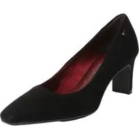 Tamaris Damen Pumps Schwarz Rauleder Größe: 40