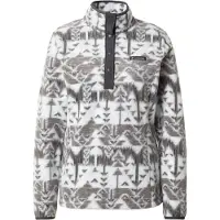 Columbia Fleecepullover "Benton Springs Printed 1/2 Snap", mit Halber Druckknopfverschluss, Langarm-Design, aus Nylon