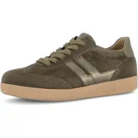 Gabor 6011.01 Damenschuhe - Halbschuhe - Sneaker grün Freizeit