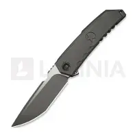 We Knife Capstan Taschenmesser, Gray Titanium, Stonewash