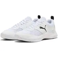 Puma VARION 3 Indoor Unisex Hallenschuhe Sneaker Schnürschuh 109096 02 White, Schuhgröße:46 EU