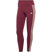 Adidas Trainingstights PERFORMANCE "OG SP LEG 7/8", Damen, Gr. L, N-Gr, rot (maroon, normal, gr.), Obermaterial: 73% Polyester, 27% Elasthan, Hosen Trainingstights, Originals Sport Training Leggings