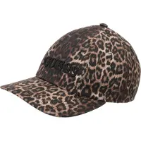 GUESS für Damen. AW5613COT01 Baseballkappe aus bedrucktem Gabardine braun (OSFA), Lässig, Baumwolle