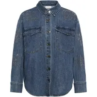 Kaffe Jeansbluse "Damen Jeanshemd KAcastelia"