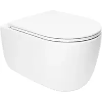 Swiss Aqua Technologies SAT Ergo Hänge WC mit Softclose-Sitz SATPSWC Plus Size