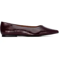 Xti für Damen. 14640002-BURDEOS Ballerinas 146400 bordeaux (35), Leder, Wohnung, Keine, Lässig, Kastanienbraun