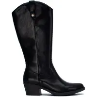 Refresh für Damen. 17614701-NEGRO Stiefel 176147 schwarz (41), 5 bis 8 cm, Reißverschluss, Lässig