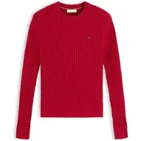 Tommy Hilfiger Pullover WW0WW44993 Rot Regular Fit