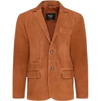 Infinity Leather Italienische Rost-Wildlederblazerjacke für Männer – Aarau