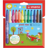 Stabilo Filzstifte - Power Max - 12 st. - Mehrfarbig - - One Size - Filzstifte