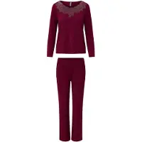 Lingadore Night Pyjama 8610 | Grösse: XS | Farbe: Port