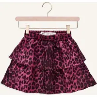 Sproet & Sprout Mädchen Röcke Skirt Jacquard Panther - Fuchsia - Größe 128
