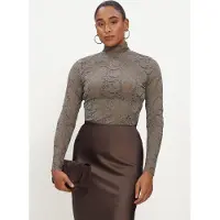 Neo Noir Damen Tops & T-Shirts Liza Laceflower Blouse - Groen - Größe 44