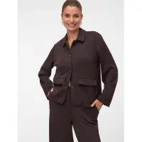 Vero Moda Jerseyblazer "VMBELLIS LS JACKET NOOS" Materialmix, mit Stretch