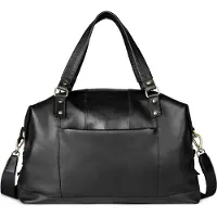 Bugatti Leder Reisetasche Ryan Weekender Black schwarz