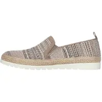 SKECHERS - "Twin Gore" Espadrillen für Damen, gewebter Stoff, Zum Anschlüpfen (Bunt)