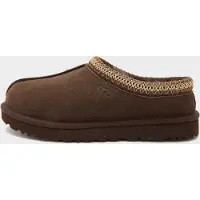 Ugg Damen Winter Hausschuhe mit Schlüpfverschluss, aus Naturleder, Braun