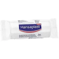 Hansaplast elastische Fixierb.gekreppt 8 cmx4 m 10x 10x1 St Binden