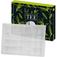 Itenga Adventskalender TEE Rohling ungefüllt zum Selberfüllen - Teeadventskalender - 50x35x4,6cm