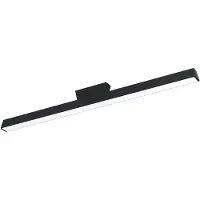 Eglo SIMOLARIS-Z Wand-/Deckenleuchte Lampe Beleuchtung - L122 x B5,5 x H11 cm - schwarz - 35W inkl. - IP20