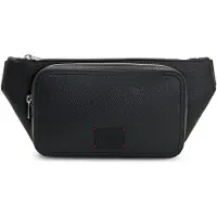 HUGO Gürteltasche aus Kunstleder mit geprägtem Logo-Patch Grösse ONESI