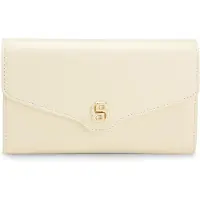 BOSS Clutch aus Leder mit Metall-Logo im Double-B-Monogramm Grösse ONESI