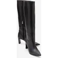 Forever & Always Merla Leder Blockabsatz Stiefel (Damen)