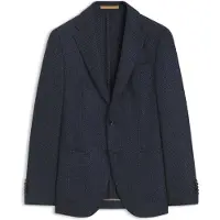 BOSS Gemustertes Slim-Fit Sakko aus Schurwolle Grösse 50
