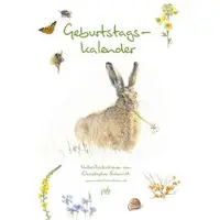 Sonstige Verlage Immerwährender Geburtstagskalender Naturaquarelle spiralgebunden leicht beschreibbar