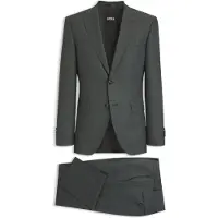 BOSS Regular-Fit Zweiteiler aus italienischer Schurwolle Grösse 102