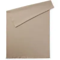 BOSS Schal aus Baumwoll-Mix mit Wolle und Monogramm-Muster Grösse ONESI