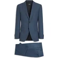 BOSS Regular-Fit Zweiteiler aus italienischer Schurwolle Grösse 106