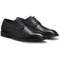 BOSS In Italien gefertigte Schnürschuhe aus genarbtem Leder Grösse 42.5