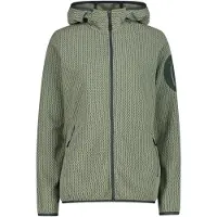 CMP Damen Unlimitech Outdoor Jacke mit Kapuze grün 42