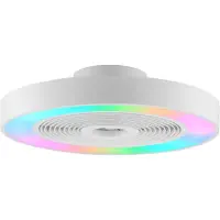 Brilliant Catania Deckenleuchte 48,6cm mit Ventilator weiß 40W IP20 indoor