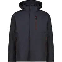 CMP Man Jacket Zip Hood Detachable Inn.jacket Antracite Antracite 52