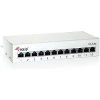 Equip Cat 6 Patchpanel 12 Ports