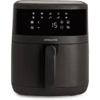 Create - AIR FRYER DUAL HEAT - 6,5 L Heißluftfritteuse mit Doppelheizung