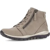 Gabor ROLLINGSOFT Damen Stiefeletten - bequeme Stiefelette beige Freizeit