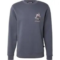 Billabong Sweatshirt "Foundation", Herren, Gr. L, blau (ombre blau), Obermaterial: 55% Baumwolle, 25% Baumwolle, 20% Polyester., Sweatshirts Sweatshirt