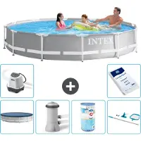 Intex Prism Frame Pool Rund - 366x76 cm - 7-teilig S41920