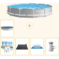 Intex Prism Frame Pool Rund - 366x76 cm - 6-teilig S20520