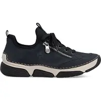 Rieker 45973 Halbschuhe Pazifik/Schwarz Größe EU 38